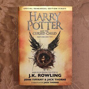 Harry Potter and the Cursed Child Parts 1 & 2, Rehearsal Script, Hardcover, Used